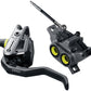 Magura Gustav Pro Disc Brake and Lever - Front or Rear, Post Mount, 4-Piston, Aluminum Lever Blade, Black/Anthracite Gray