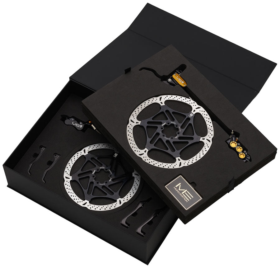 hope-evo-v6ti-ltd-mono-edition-complete-disc-brake-boxset-levers-6-piston-calipers-vented-rotors-hoses-pads-hardware-black-gold