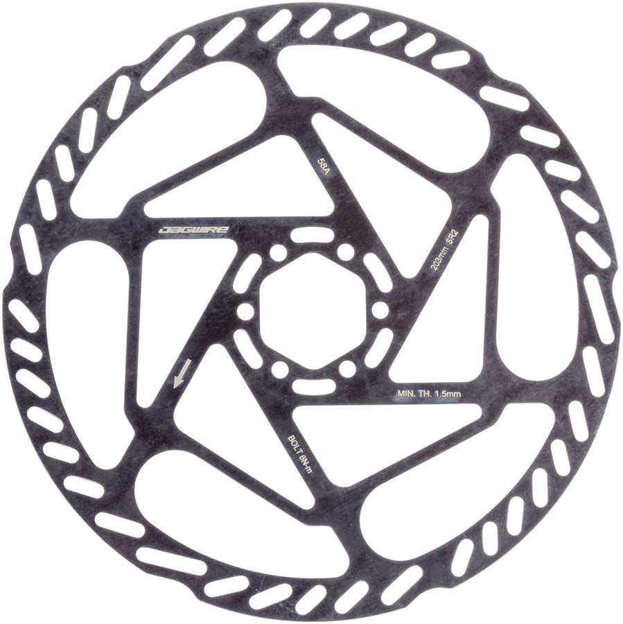 jagwire-sport-sr2-disc-brake-rotor-203mm-6-bolt-1-8mm-thickness