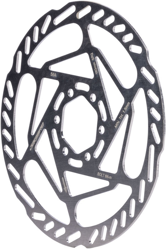 Jagwire Sport SR2 Disc Brake Rotor - 160mm, 6-Bolt, 1.8mm Thickness