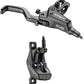 TRP EVO Pro HD-M9040 Disc Brake and Lever - Right/Front or Rear, 1900mm Hose, Post Mount, 4-Piston, Black
