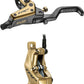 TRP EVO Pro HD-M9040 Disc Brake and Lever - Left/Front or Rear, 1900mm Hose, Post Mount, 4-Piston, Gold