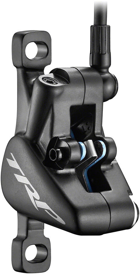 trp-evo-x-hd-m9020-disc-brake-and-lever-right-front-or-rear-1900mm-hose-post-mount-2-piston-black