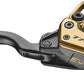 trp-evo-x-hd-m9020-disc-brake-and-lever-right-front-or-rear-1900mm-hose-post-mount-2-piston-gold