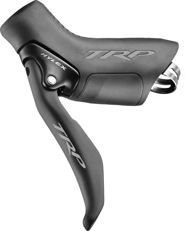 trp-hylex-disc-brake-and-lever-left-hydraulic-2-piston-1900mm-hose-flat-mount-black