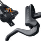 Magura MT A2 Disc Brake and Lever - Rear/Right, Post Mount, 2-Piston Caliper, Black