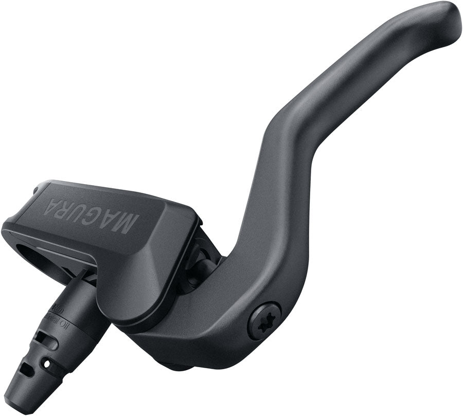 Magura MT A2 Master Cylinder and Lever Assembly - Left, 3-Finger, Carbotecture Blade, Black