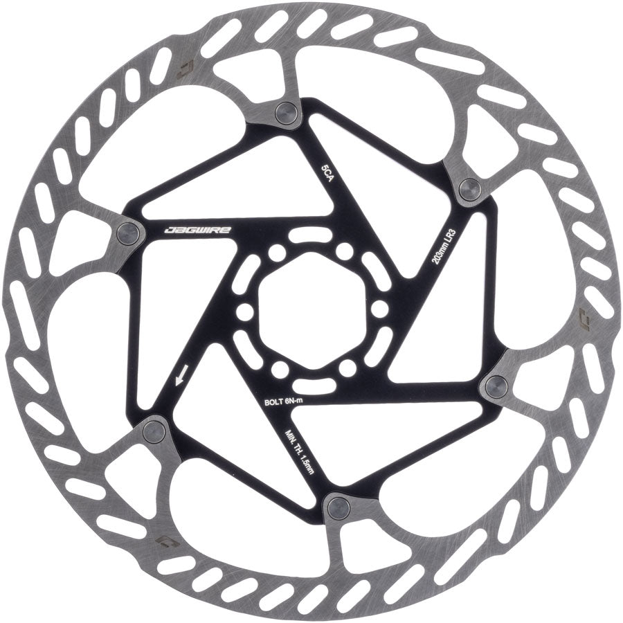 jagwire-pro-lr3-disc-brake-rotor-203mm-6-bolt-1-8mm-thickness