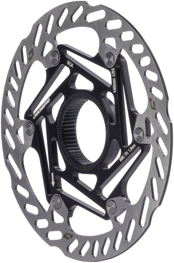 Jagwire Pro LR3 Disc Brake Rotor - 140mm, Center Lock, Includes Lockring, 1.8mm Thickness