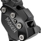 SRAM Maven Silver Disc Brake Caliper Assembly - Front/Rear, Post Mount, 4-Piston, Black, A1