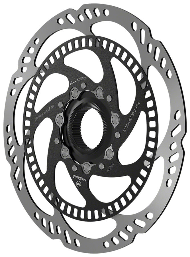 Magura MDR-C Disc Brake Rotor - Centerlock, 203mm ABS Wheel Speed Sensor, R70