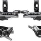 Shimano XTR M9220 Enduro Disc Brake Upgrade Kit - Right and Left BL-M9220 Levers, Post Mount, Front and Rear BR-M9220 4-Piston Calipers