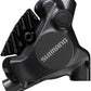 Shimano BR-MT805 XC Disc Brake Caliper - Rear, Flat Mount, 2-Piston, Includes K04S Metal Pads