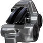 shimano-xtr-m9220-enduro-disc-brake-and-lever-left-front-post-mount-4-piston-caliper-sm-bh90-sbm-hose-finned-metal-pads-gray
