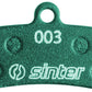 sinter-green-s2032-compound-organic-disc-brake-pads-shimano-d-type-sinter-type-003-one-pair