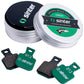 Sinter Green s2032 Compound Organic Disc Brake Pads - Magura, Sinter Type 012, One Pair