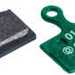 sinter-green-s2032-compound-organic-disc-brake-pads-shimano-type-k-sinter-type-018-one-pair
