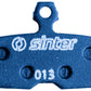 sinter-blue-s530-compound-organic-disc-brake-pads-avid-sram-sinter-type-013-one-pair