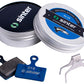 Sinter Blue s530 Compound Organic Disc Brake Pads - Shimano Type K, Sinter Type 018, One Pair