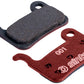 Sinter Red s514 Compound Organic Disc Brake Pads - Shimano A Type, Sinter Type 001, One Pair