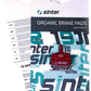 sinter-red-s514-compound-organic-disc-brake-pads-shimano-b-type-sinter-type-002-one-pair
