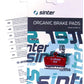 sinter-red-s514-compound-organic-disc-brake-pads-avid-sram-sinter-type-008-one-pair