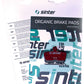 sinter-red-s514-compound-organic-disc-brake-pads-avid-sram-sinter-type-013-one-pair