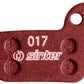 sinter-red-s514-compound-organic-disc-brake-pads-sram-sinter-type-017-one-pair