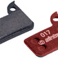 Sinter Red s514 Compound Organic Disc Brake Pads - SRAM, Sinter Type 017, One Pair