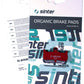 sinter-red-s514-compound-organic-disc-brake-pads-hayes-sinter-type-023-one-pair