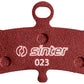 sinter-red-s514-compound-organic-disc-brake-pads-hayes-sinter-type-023-one-pair