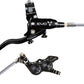 Hope EVO GR4 Disc Brake and Lever Set - Right Hand, Post Mount, 4-Piston, Braided Hydraulic Hose, Black