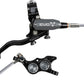 Hope EVO TR4 Disc Brake and Lever Set - Right Hand, Post Mount, 4-Piston, Braided Hydraulic Hose, Black/Smoke