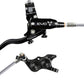 Hope EVO TR4 Disc Brake and Lever Set - Right Hand, Post Mount, 4-Piston, Braided Hydraulic Hose, Black