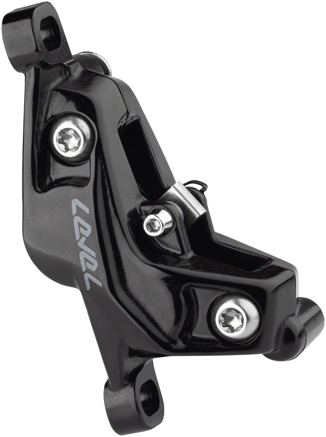sram-level-silver-stealth-disc-brake-caliper-assembly-front-rear-post-mount-4-piston-black-c1
