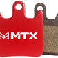 MTX Red Label RACE Disc Brake Pads - Ceramic/Kevlar Compound, Hope X2 Variants, 2-Piston, Single Set