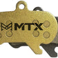 MTX Gold Label HD Disc Brake Pads - Ceramic/Kevlar Compound, SRAM Maven, 4-Piston, Single Set