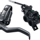 Magura Louise Elite Disc Brake and Lever - Front or Rear, Post Mount, 4-Piston, Carbotecture Lever Blade, Black