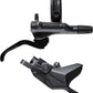 Shimano Deore M6200 Disc Brake and Lever - Right/Rear, Post Mount, 2-Piston Caliper, SM-BH90-SS Hose, Metal Pads, Gray/Black