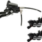 Hope Tech 3 V4 Duo Disc Brake and Lever - Right Hand, Front and Rear, Hydraulic, Post Mount, Black