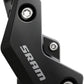 sram-db4-disc-brake-and-lever-left-front-or-rear-2000mm-hose-post-mount-4-piston-aluminum-lever-diffusion-black-a1
