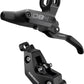 SRAM DB4 Disc Brake and Lever - Left, Front or Rear, 2000mm Hose, Post Mount, 4-Piston, Aluminum Lever, Diffusion Black, A1