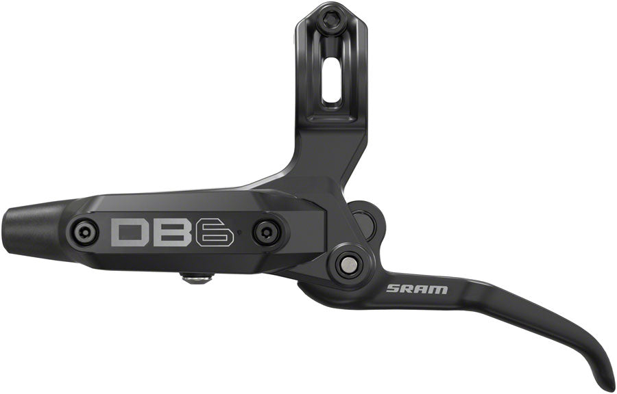 sram-db6-disc-brake-and-lever-left-front-or-rear-2000mm-hose-post-mount-4-piston-aluminum-lever-diffusion-black-a1
