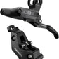 SRAM DB6 Disc Brake and Lever - Left, Front or Rear, 2000mm Hose, Post Mount, 4-Piston, Aluminum Lever, Diffusion Black, A1
