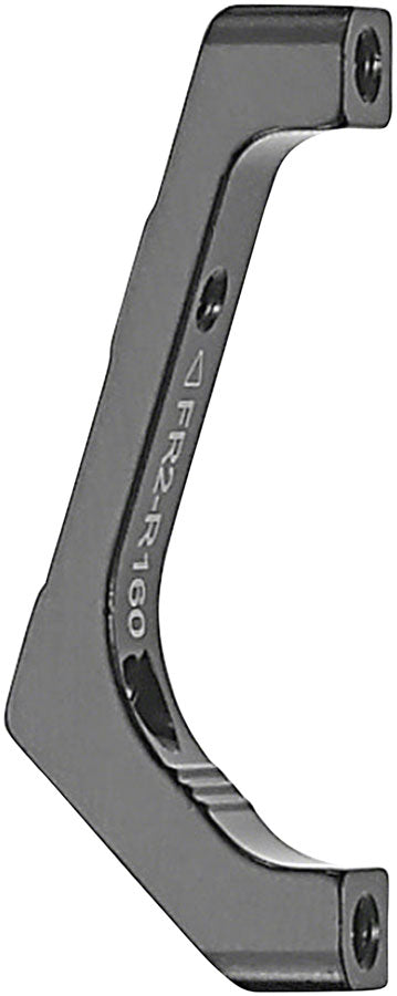 TRP FR2 Disc Brake Adaptor - Rear, Flat Mount Frame to Post Mount, For 160mm Rotors