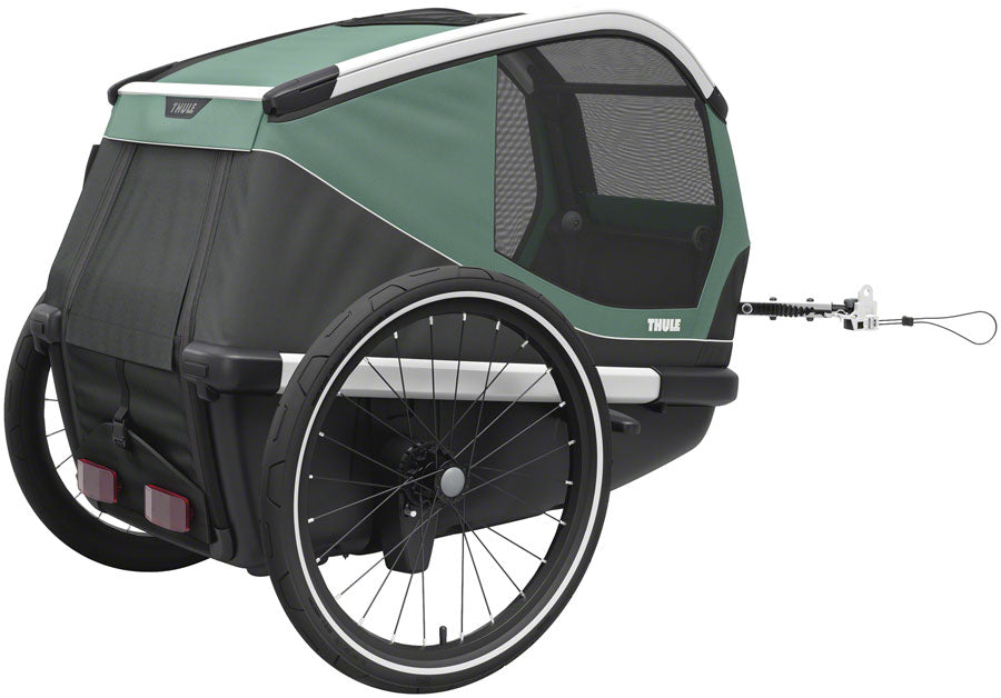 thule-bexey-dog-bike-trailer-hazy-green-medium