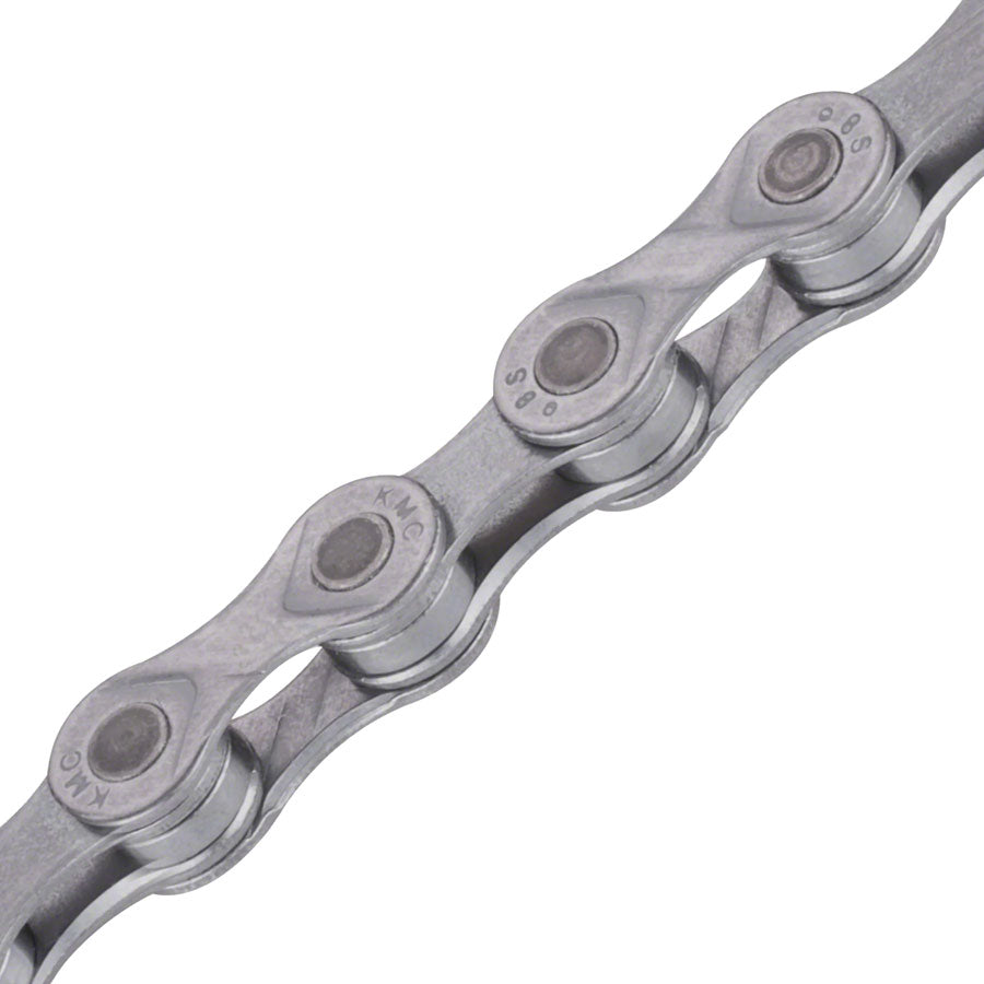 KMC e8 EPT eBike Chain - 8-Speed, 122 Links, Gray