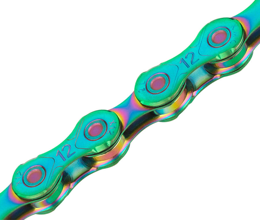 KMC X12 Chain - 12-Speed, 126 Links, Aurora
