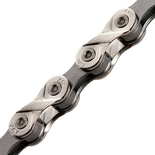 KMC X8 Chain - 6, 7, 8-Speed, Nickel/Gray, Bulk 500 Foot Roll