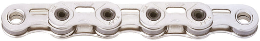KMC XSL Flat Waxed Chain - 12/13-Speed, 126 Links, Compatible with SRAM T-Type and AXS Systems, Silver